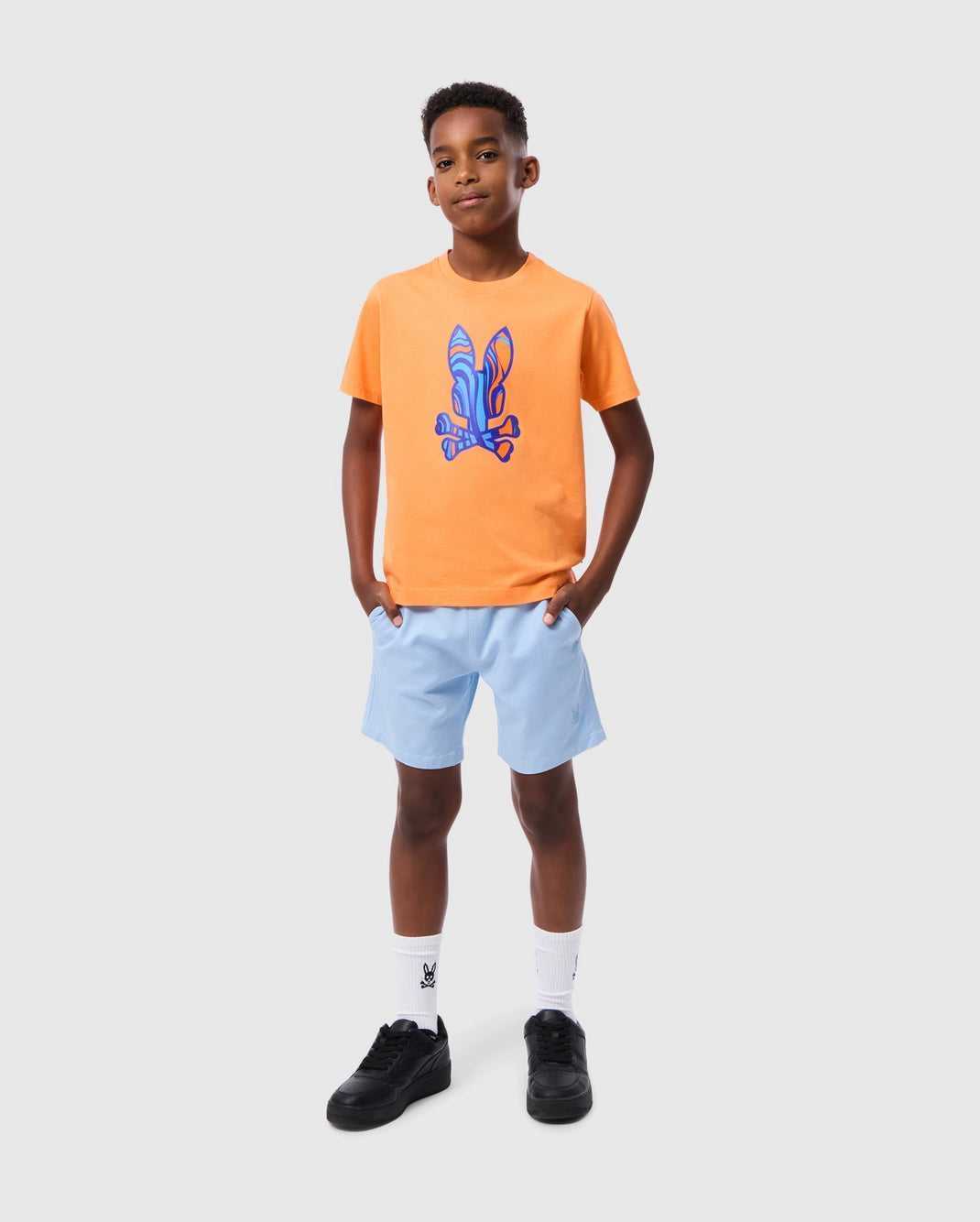 Tees Psycho Bunny Nevada Graphic Tee Rose Enfant | TWR-17638752